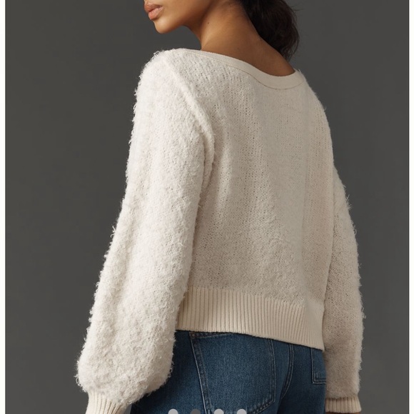 Anthropologie Sweater- Fluffy Asymmetrical - Picture 5 of 5